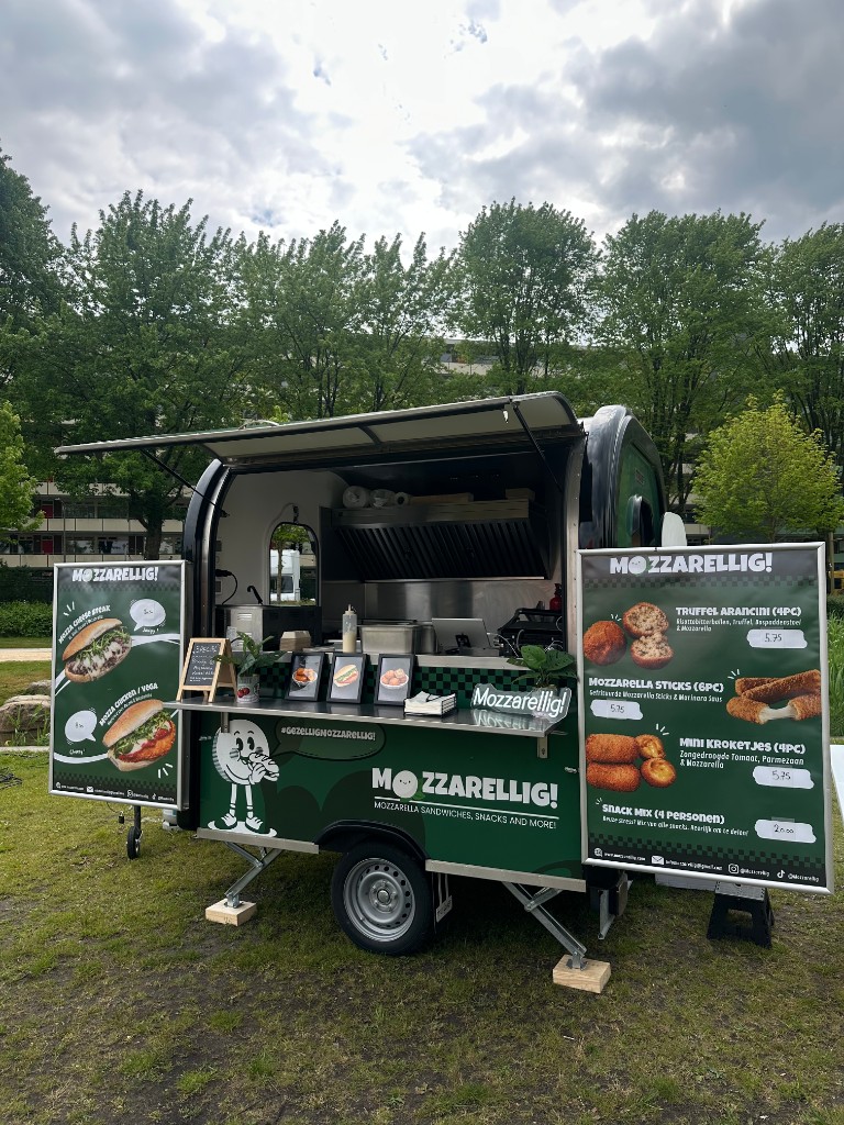 Mozzarellig foodtruck op locatie